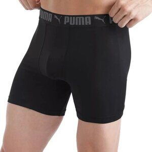 NEW Puma 5 Pack Men's L Sportluxe Performance Boxer Briefs Moisture Wicking